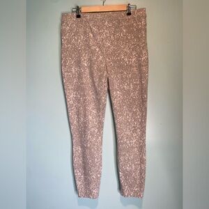 SPANX Speckle Grey Ankle Jean-ish Leggings Slimming Stretch Shaping Pants XL